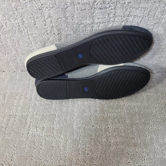 Rothy's The Flat Captoe Black Round Toe Shoes Women's Size US 6, 8 - Picture 8 of 12